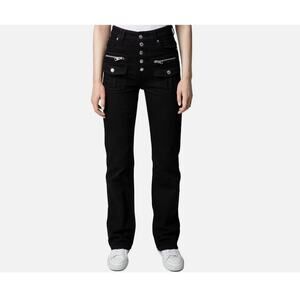ZADIG & VOLTAIRE | Black Denim Eyes Eco Denim  | Size 27